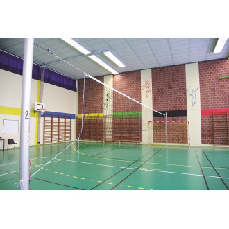 Poteaux de volley-ball polyvalents « smash »