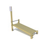 Planche abdominale inclinée (bois)