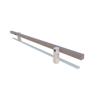 Poutre au sol (inox)