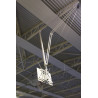But de Basket-ball Latéral Monotubulaire Rétractable puis Pelevable par Dessus les Tribunes
