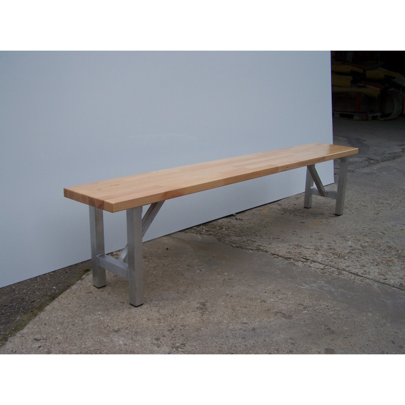 Banc de touche longueur 2.00m, Assise confortable