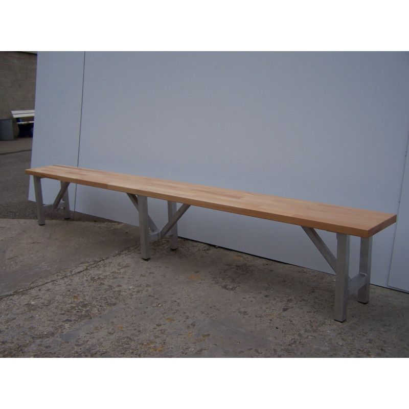 Banc de touche longueur 3.50m, Assise confortable