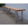 Banc de touche longueur 3.50m, Assise confortable