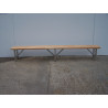 Banc de touche longueur 3.50m, Assise confortable