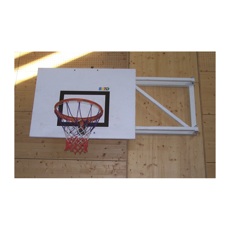 But de Mini Basket-ball Mural Rabattable contre le Mur