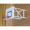 But de Mini Basket-ball Mural Rabattable contre le Mur