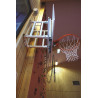 But de Mini Basket-ball Mural Rabattable contre le Mur
