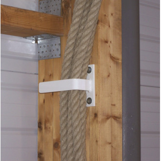 Système de rangement contre le mur pour 6 cordes