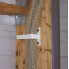 Système de rangement contre le mur pour 6 cordes