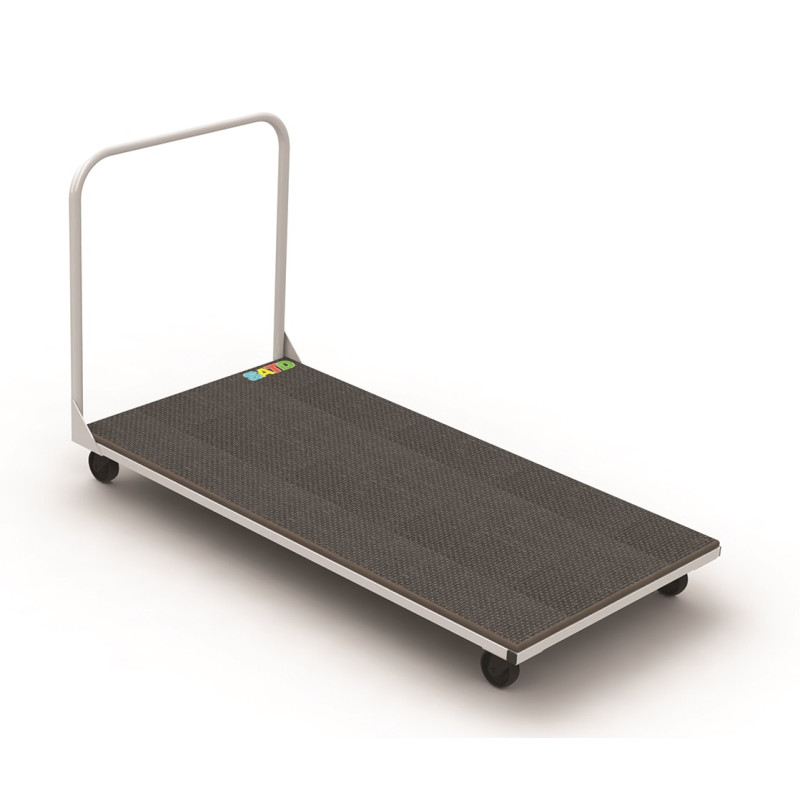 Chariot de transport de tapis de sol version standard, charge maximale 400 kg