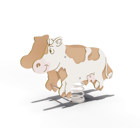 Vache sur ressort