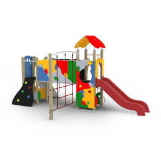 Structure Bambino Splash - 2 tours avec filet en déport