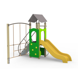 Structure Bambino Nature - 1 tour avec filet en déport