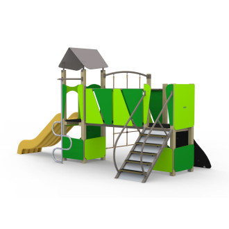 Structure Bambino Nature - 2 tours avec filet en déport