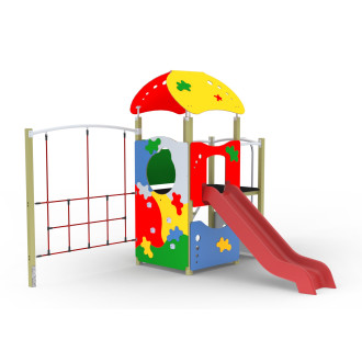 Structure Stadium Splash - 1 tour avec filet en déport