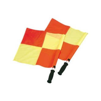 Jeu de deux drapeaux pour juge de touche