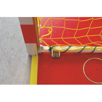 But de Hand-ball Acier Réglementaire rabattable contre le mur