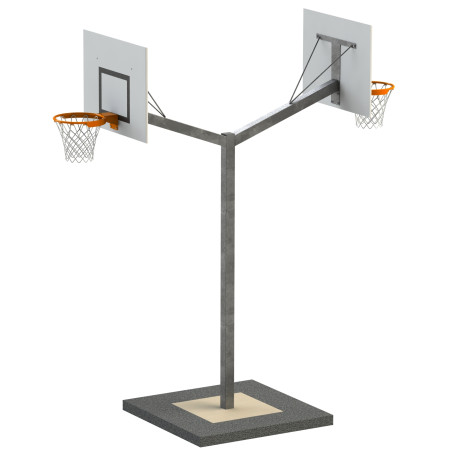 But de Basket-ball Extérieur Hauteur 3.05 m, Déport 1.20 m, Double tête