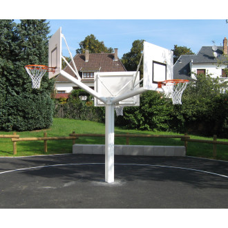 But de Basket-ball Extérieur à Trois Bras