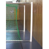 Poteaux supports en Acier thermolaqué pour buts de Handball rabattables